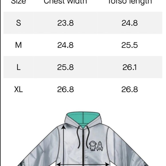 The SpoiledChild Jeremy Scott Chrome Silver Hoodie Hooded Zip Sweatshirt Jacket - Picture 16 of 16